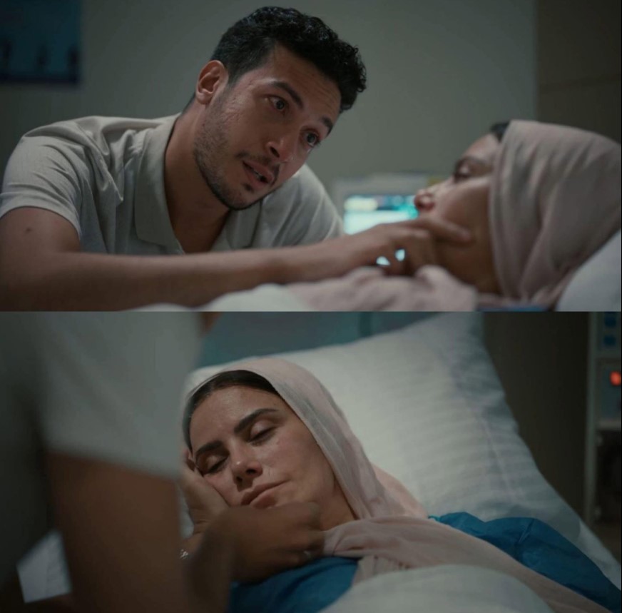 طارق وإلهام في الحلقة الأخيرة من مسلسل ورد على فل 